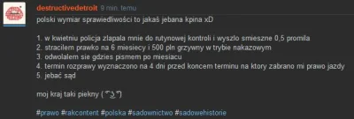 wuju84 - Tak tylko wstawię dla potomności jakby ten pijaczyna za kierownicą usunął wp...