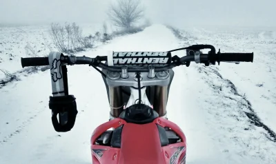 211wacek - Oranie zimą - polecam wszystkim ( ͡° ͜ʖ ͡°) #motocross #motocykle i troche...