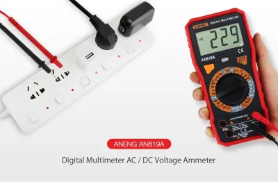 siabi - Dresslily - Multimetr cyfrowy Aneng AN819A za $8.02 (30zł) z kuponem ACDLTLAL...