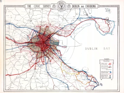 p.....4 - #mapy #kartografia

Sieć transportu miejskiego w Dublinie w latach 20. Mapa...