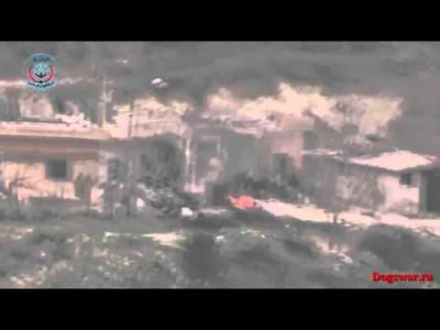 matador74 - Strzał w grupę żołnierzy.

#syria