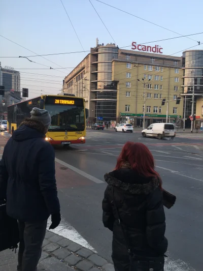 Mateusz - Dzień jak co dzień, uszkodzona sieć trakcyjna na Powstańców #wroclaw