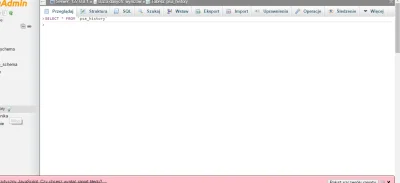 cycun - Shiiiit, rozszerzyłem sobie konsolę w phpMyAdmin i teraz nie wiem jak to z po...