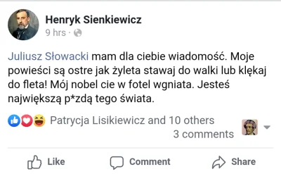 o.....i - Tak było #słowacki #sienkiewicz #humorobrazkowy