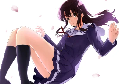 j.....n - #randomanimeshit #saekano #saenaiheroinenosodatekata #megumikatou #schoolgi...