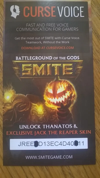 Oktek - Gra ktoś w #smite ? Łapcie, specjalnie dla ninja, zasłonięta jedna litera ora...