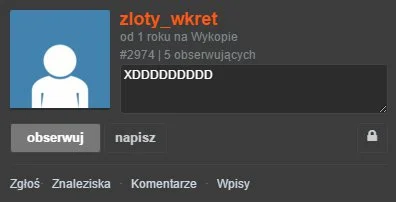 k.....y - @zloty_wkret: chłopie co XD daj adres to ci za onkologię przyślę XD