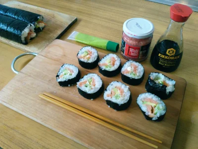 grabaz - Mirki, robię to dobrze ( ͡° ͜ʖ ͡°) ?

#kuchniastudencka #sushi #gotujzwyko...