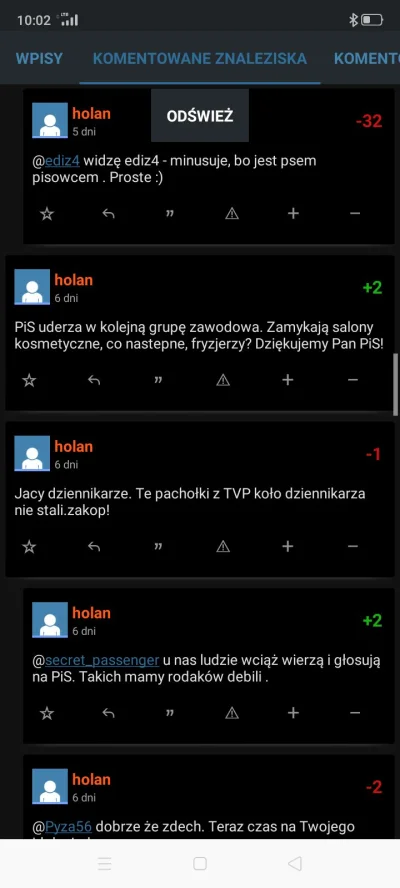 A.....m - @holan 
Ty na serio masz cis z głową