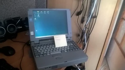 zales13 - @edward_szatera: I ja się chwalę. Toshiba Satellite Intel Pentium 120 mhz, ...