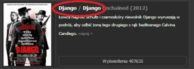 nielubiecie - #django Nawet zalukaj.pl wie że django / django. ( ͡° ͜ʖ ͡°)