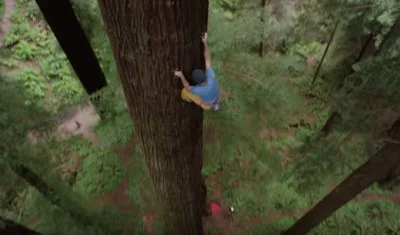 Pierdyliard - Chris Sharma zamiast na skałkach próbuje swoich sił wspinając się na se...