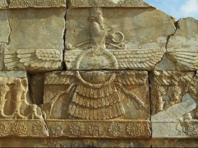 fiziaa - Rok ~500 p. n. e. - Persowie, mając do dyspozycji narzędzia z brązu kopią że...