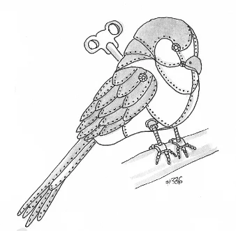 afro2000 - 336/365 Mechaniczny ptak

#365grudzien 
#rysujzwykopem