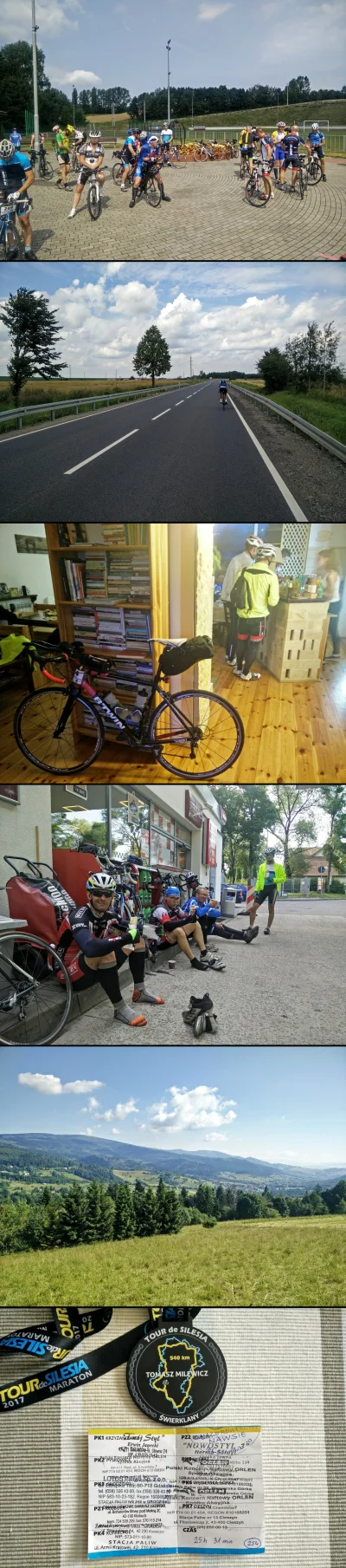 Mortal84 - 724187 - 653 = 723534

Maraton Tour de Silesia, dystans 540 km.

Zapis...