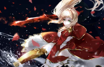 LlamaRzr - #randomanimeshit #fate #fategrandorder #fateextra #saber #saberextra #nero...