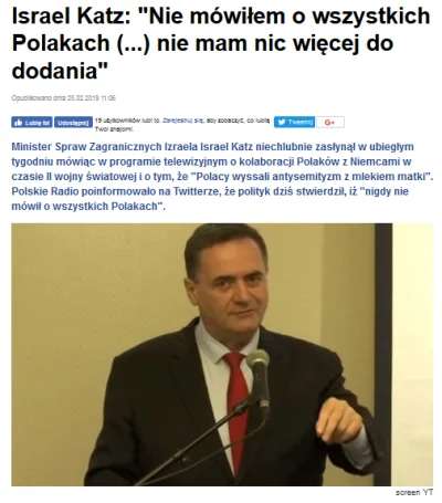 w.....s - #polityka #polska #izrael #zydzi 
https://www.tysol.pl/a29657-Israel-Katz-...