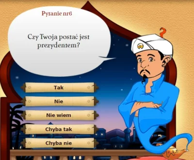 mayek - > Akinator

@AniolPanski: Coś poszło nie tak ( ͡° ʖ̯ ͡°)