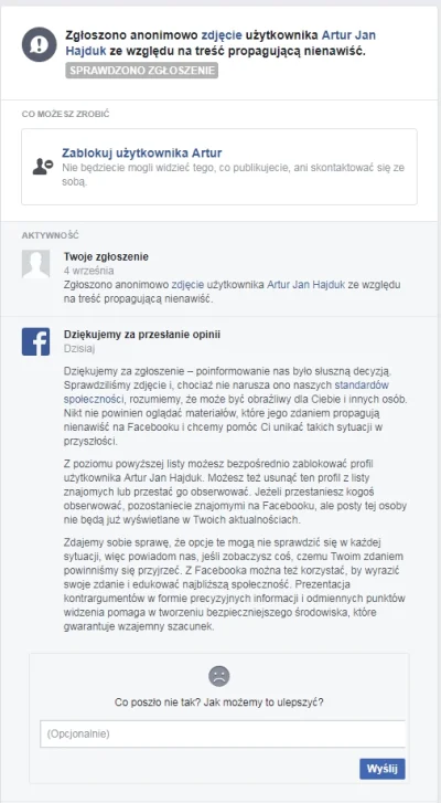 que_e - To jest normalnie żart, zgłosiłem TO zdjęcie do #facebook jako propagującą ni...