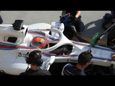 arr2 - Robert Kubica podczas tegorocznych testów na Hungaroring (nowe przednie skrzyd...