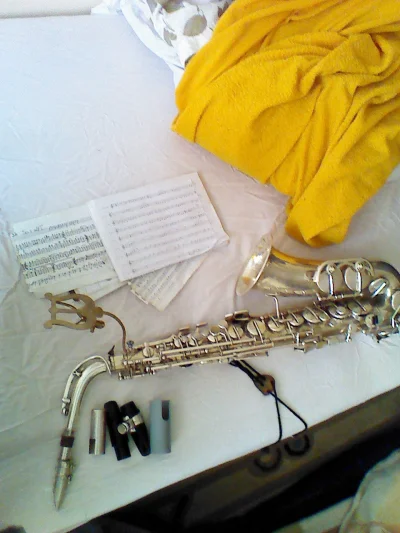 japer - #pokazswojinstrument oto mój saksofon, utęskniony :D