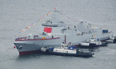 CanisLupusLupus - W Chinach zwodowano kolejne dwa niszczyciele (lub krążowniki) typu ...