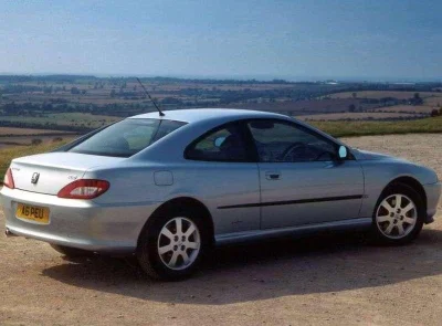 s.....a - Warto w tych czasach kupować piętnastoletniego #peugeot 406 Coupe 3.0 z sil...