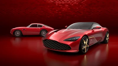 autogenpl - DBS GT Zagato. Powstanie tylko 19 sztuk w parze z DB4 GT Zagato Continuat...