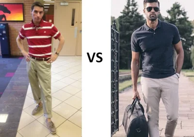 adam-nowakowski - > How you wear a polo + chinos/khakis vs the guy she tells you not ...