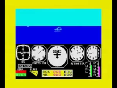 CzapkaG - Wykorzystano grafikę z Flight simulator z ZX Spectrum ( ͡° ͜ʖ ͡°)