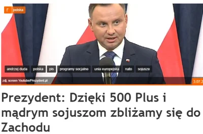 saakaszi - > Podczas spotkania z mieszkańcami Głogowa prezydent przekonywał, że Polsk...