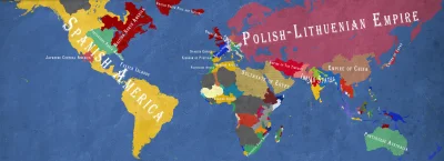 Pan_Marszalek - Mapa świata z lekkimi poprawkami(raczej nie dokończę samej kampanii d...