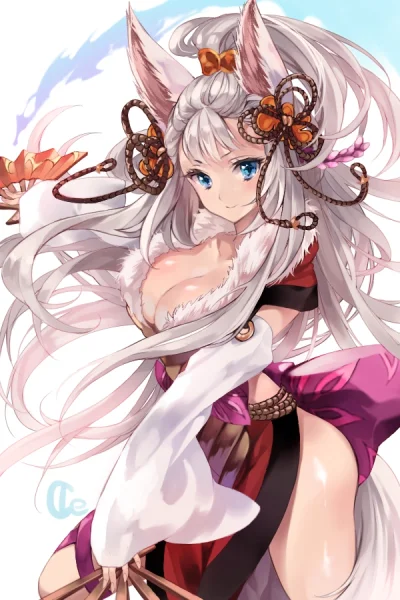 Sentox - #randomanimeshit #granbluefantasy #socie #kemonomimi #kitsunemimi