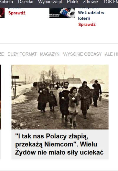 J.....z - Jak można być tak podłym? Przecież wyborcza to ostatnio dzień w dzień bije ...