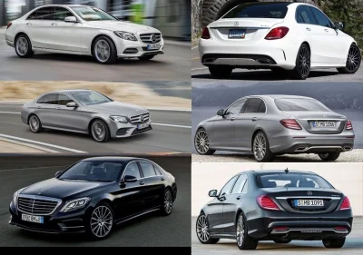 I.....e - @kuban99: No ta, bo Mercedesy wcale nie wyglądają tak samo. Samochody BMW t...