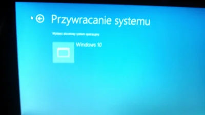 Rist0 - @ediz4: recovery odwołuje się do win 10