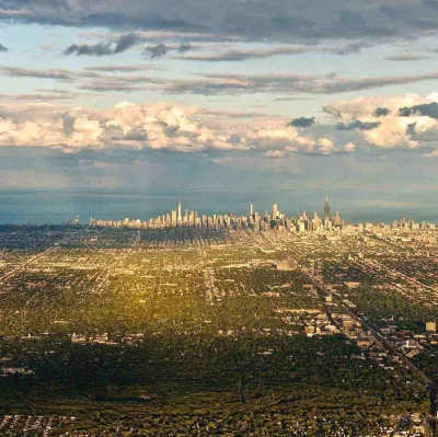 Zdejm_Kapelusz - Chicago z lotu ptaka.

#fotografia #cityporn #usa
