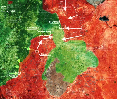 60groszyzawpis - 3 dni temu rebelianci z Idlib rozpoczęli zmasowany kontratak mający ...