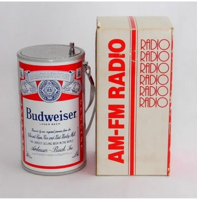 robekk1978 - Radio w formie browara.
Ale jednak miec i piwko i radio to fajniejsza op...
