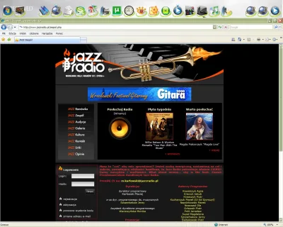 NomenNescioNy - dziś historyczny już screen ze strony jazzradia- 24.10.2008

Dwa mies...