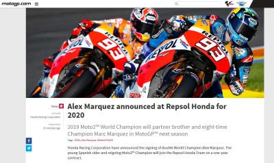 tokidoki - Czyli jednak Alex.
#motogp