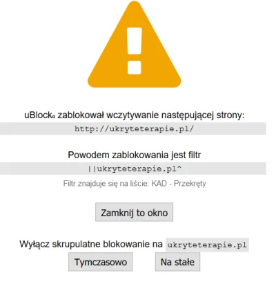 TomdeX - #ublock to jednak zna niektóre strony na wylot ( ͡° ͜ʖ ͡°) Szanuję.
#hehesz...