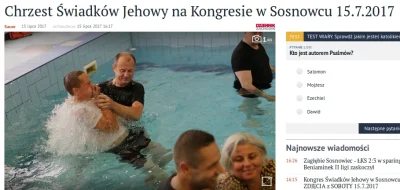 bioslawek - Chrzest Świadków Jehowy na Kongresie w Sosnowcu 15.7.2017


http://www...