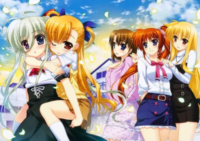 z.....s - #randomanimeshit #mahoushoujolyricalnanoha #mahoushoujolyricalnanohavivid #...