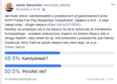 DoktorWojna - @DoktorWojna: Nie muszę też chyba komentować że większość głosujących n...