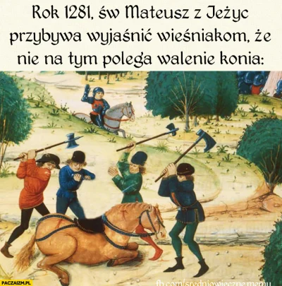 Monialka - Czyli to nie na tym polega walenie konia? Nosz kuźwa!

#sredniowieczneme...