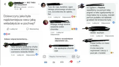 Krwawyjohn - imo lepszy content ma grupa "bez tabu dla wszystkich", przynajmniej nie ...