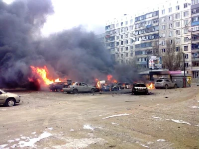 donmuchito1992 - Mariupol. Ruskie oswabadzają ukraińskie miasto zajęte przez banderow...