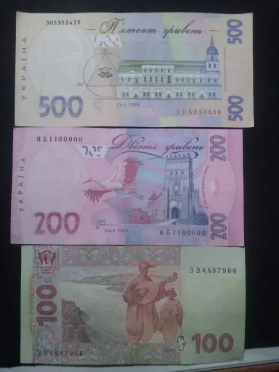 pavel202 - Warto zwrócić uwagę na numer seryjny na banknocie o nominale 200 hrywien.