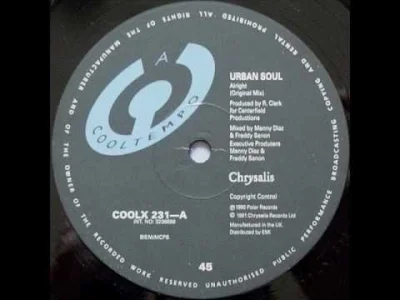 bscoop - Urban Soul - All Right [NY, 1991]

Kawałek mógłby spokojnie się znaleść na...